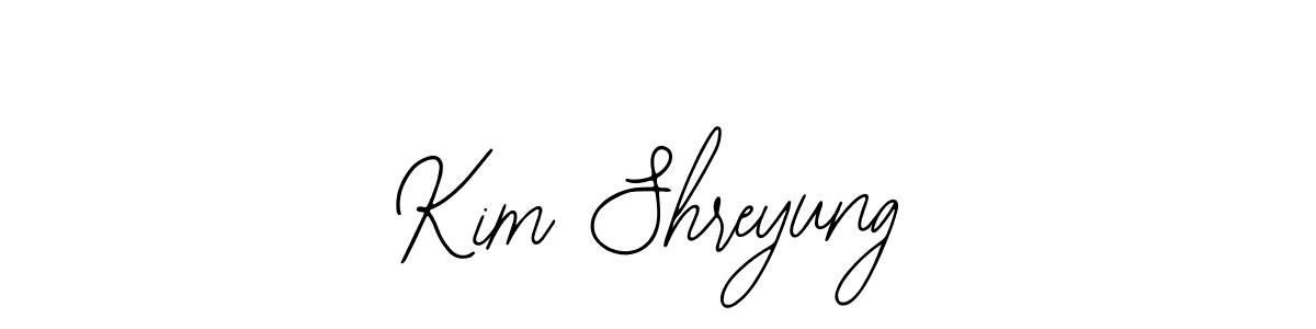 Make a beautiful signature design for name Kim Shreyung. With this signature (Bearetta-2O07w) style, you can create a handwritten signature for free. Kim Shreyung signature style 12 images and pictures png