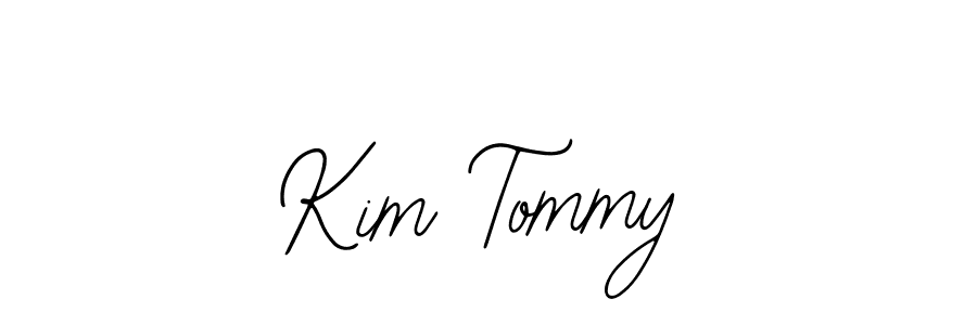 Kim Tommy stylish signature style. Best Handwritten Sign (Bearetta-2O07w) for my name. Handwritten Signature Collection Ideas for my name Kim Tommy. Kim Tommy signature style 12 images and pictures png