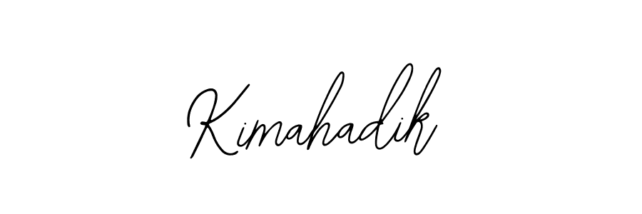 You can use this online signature creator to create a handwritten signature for the name Kimahadik. This is the best online autograph maker. Kimahadik signature style 12 images and pictures png