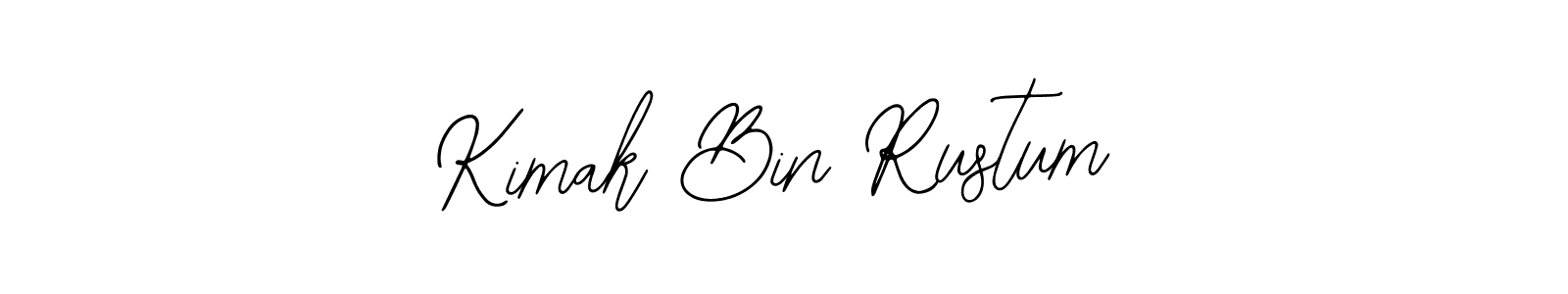 if you are searching for the best signature style for your name Kimak Bin Rustum. so please give up your signature search. here we have designed multiple signature styles  using Bearetta-2O07w. Kimak Bin Rustum signature style 12 images and pictures png