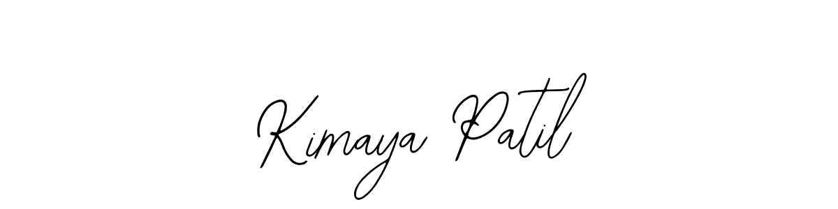 Bearetta-2O07w is a professional signature style that is perfect for those who want to add a touch of class to their signature. It is also a great choice for those who want to make their signature more unique. Get Kimaya Patil name to fancy signature for free. Kimaya Patil signature style 12 images and pictures png