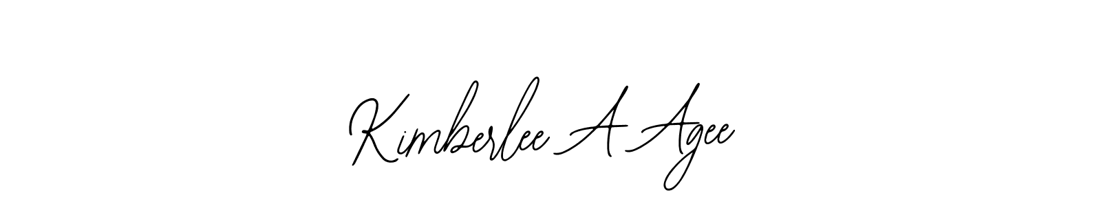 How to Draw Kimberlee A Agee signature style? Bearetta-2O07w is a latest design signature styles for name Kimberlee A Agee. Kimberlee A Agee signature style 12 images and pictures png