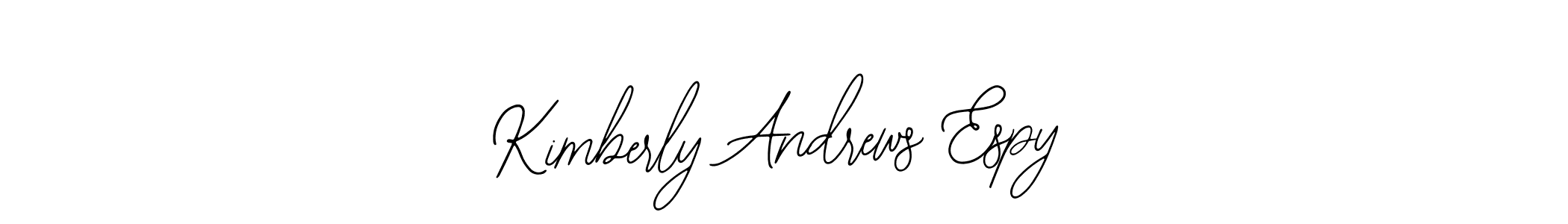 Kimberly Andrews Espy stylish signature style. Best Handwritten Sign (Bearetta-2O07w) for my name. Handwritten Signature Collection Ideas for my name Kimberly Andrews Espy. Kimberly Andrews Espy signature style 12 images and pictures png