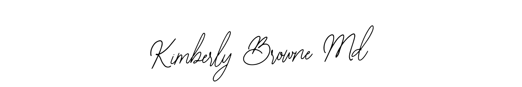if you are searching for the best signature style for your name Kimberly Browne Md. so please give up your signature search. here we have designed multiple signature styles  using Bearetta-2O07w. Kimberly Browne Md signature style 12 images and pictures png