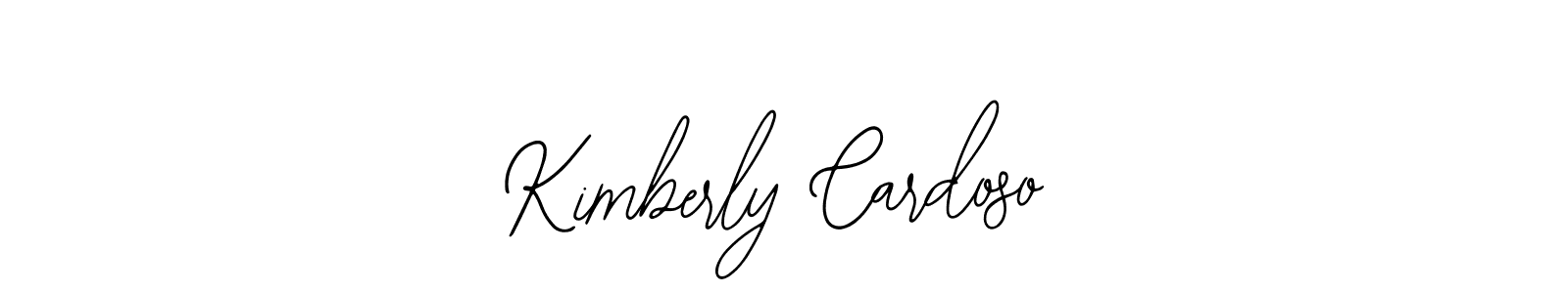 Use a signature maker to create a handwritten signature online. With this signature software, you can design (Bearetta-2O07w) your own signature for name Kimberly Cardoso. Kimberly Cardoso signature style 12 images and pictures png