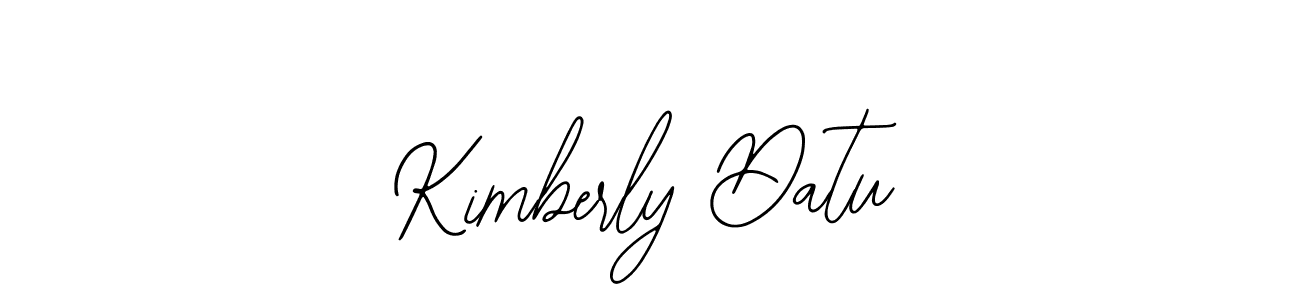 How to make Kimberly Datu signature? Bearetta-2O07w is a professional autograph style. Create handwritten signature for Kimberly Datu name. Kimberly Datu signature style 12 images and pictures png