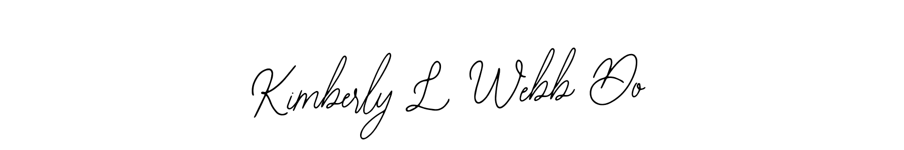How to make Kimberly L Webb Do signature? Bearetta-2O07w is a professional autograph style. Create handwritten signature for Kimberly L Webb Do name. Kimberly L Webb Do signature style 12 images and pictures png