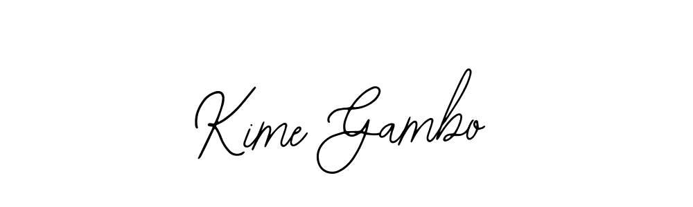 Best and Professional Signature Style for Kime Gambo. Bearetta-2O07w Best Signature Style Collection. Kime Gambo signature style 12 images and pictures png