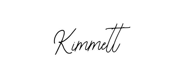 Create a beautiful signature design for name Kimmett. With this signature (Bearetta-2O07w) fonts, you can make a handwritten signature for free. Kimmett signature style 12 images and pictures png
