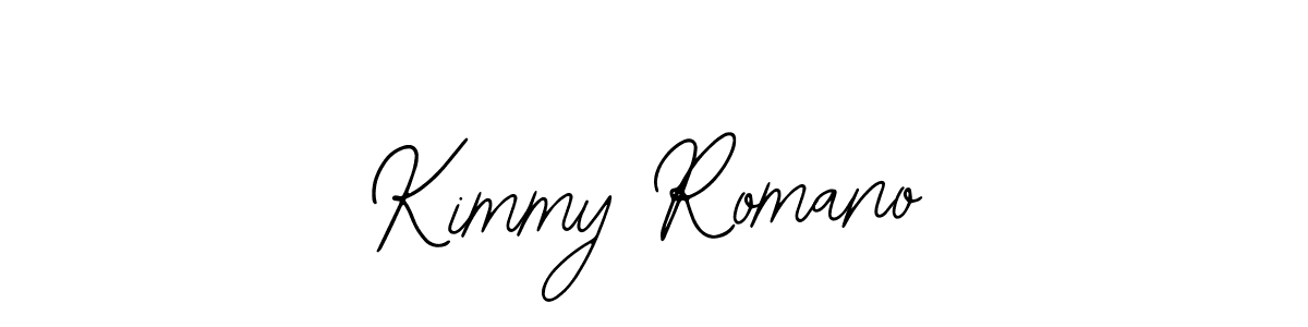 Use a signature maker to create a handwritten signature online. With this signature software, you can design (Bearetta-2O07w) your own signature for name Kimmy Romano. Kimmy Romano signature style 12 images and pictures png