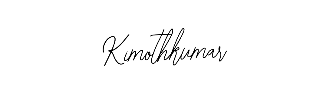 How to make Kimothkumar name signature. Use Bearetta-2O07w style for creating short signs online. This is the latest handwritten sign. Kimothkumar signature style 12 images and pictures png