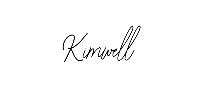 Design your own signature with our free online signature maker. With this signature software, you can create a handwritten (Bearetta-2O07w) signature for name Kimwell. Kimwell signature style 12 images and pictures png