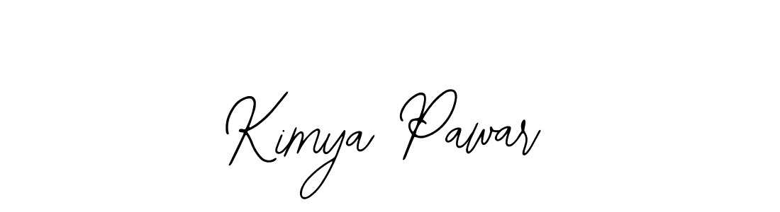 You should practise on your own different ways (Bearetta-2O07w) to write your name (Kimya Pawar) in signature. don't let someone else do it for you. Kimya Pawar signature style 12 images and pictures png