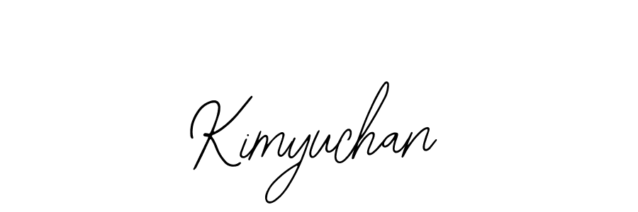 Bearetta-2O07w is a professional signature style that is perfect for those who want to add a touch of class to their signature. It is also a great choice for those who want to make their signature more unique. Get Kimyuchan name to fancy signature for free. Kimyuchan signature style 12 images and pictures png