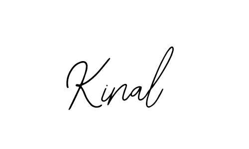 Design your own signature with our free online signature maker. With this signature software, you can create a handwritten (Bearetta-2O07w) signature for name Kinal. Kinal signature style 12 images and pictures png