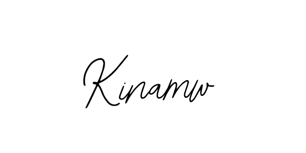 Use a signature maker to create a handwritten signature online. With this signature software, you can design (Bearetta-2O07w) your own signature for name Kinamw. Kinamw signature style 12 images and pictures png