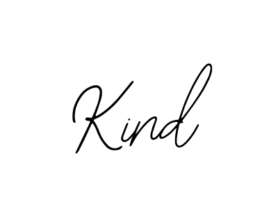 Make a beautiful signature design for name Kind. With this signature (Bearetta-2O07w) style, you can create a handwritten signature for free. Kind signature style 12 images and pictures png