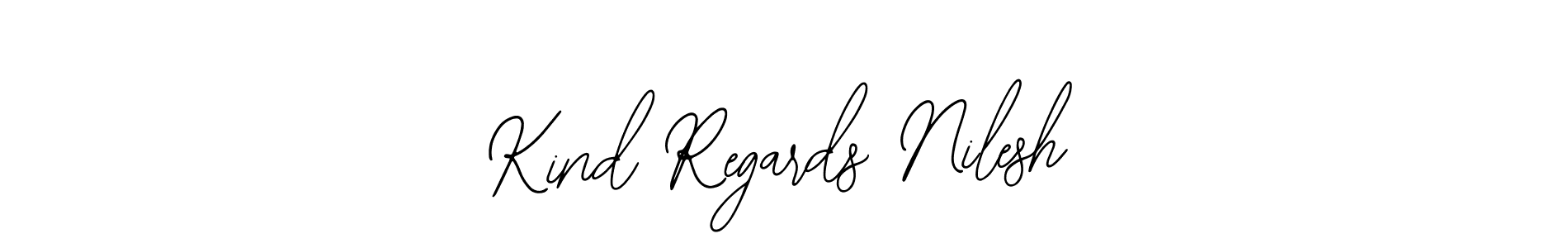 How to Draw Kind Regards Nilesh signature style? Bearetta-2O07w is a latest design signature styles for name Kind Regards Nilesh. Kind Regards Nilesh signature style 12 images and pictures png