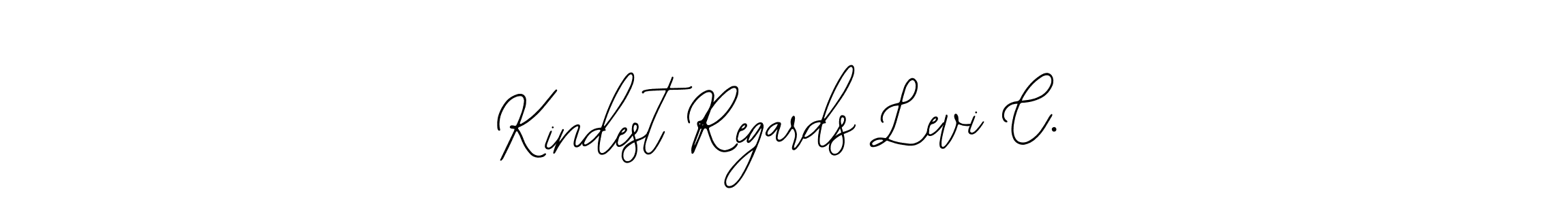 Once you've used our free online signature maker to create your best signature Bearetta-2O07w style, it's time to enjoy all of the benefits that Kindest Regards Levi C. name signing documents. Kindest Regards Levi C. signature style 12 images and pictures png