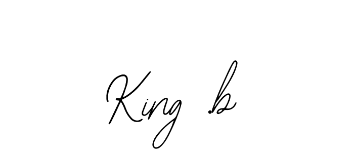 Bearetta-2O07w is a professional signature style that is perfect for those who want to add a touch of class to their signature. It is also a great choice for those who want to make their signature more unique. Get King .b name to fancy signature for free. King .b signature style 12 images and pictures png