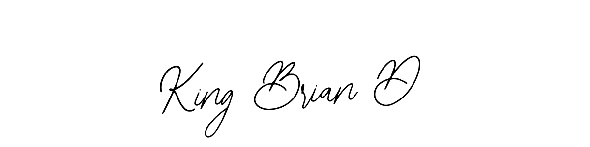 The best way (Bearetta-2O07w) to make a short signature is to pick only two or three words in your name. The name King Brian D include a total of six letters. For converting this name. King Brian D signature style 12 images and pictures png