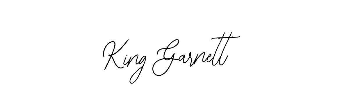 Best and Professional Signature Style for King Garnett. Bearetta-2O07w Best Signature Style Collection. King Garnett signature style 12 images and pictures png