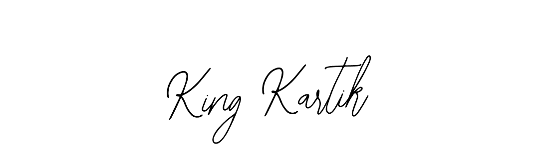 Also we have King Kartik name is the best signature style. Create professional handwritten signature collection using Bearetta-2O07w autograph style. King Kartik signature style 12 images and pictures png