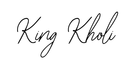 The Bearetta-2O07w font transforms the name King Kholi into an executive sign with sharp precision and distinguished character. King Kholi signature style 12 images and pictures png