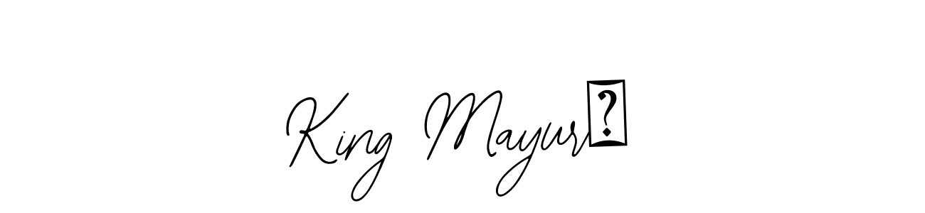 How to make King Mayur™ signature? Bearetta-2O07w is a professional autograph style. Create handwritten signature for King Mayur™ name. King Mayur™ signature style 12 images and pictures png