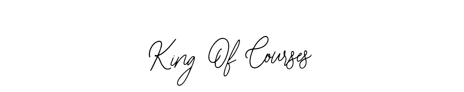 Once you've used our free online signature maker to create your best signature Bearetta-2O07w style, it's time to enjoy all of the benefits that King Of Courses name signing documents. King Of Courses signature style 12 images and pictures png
