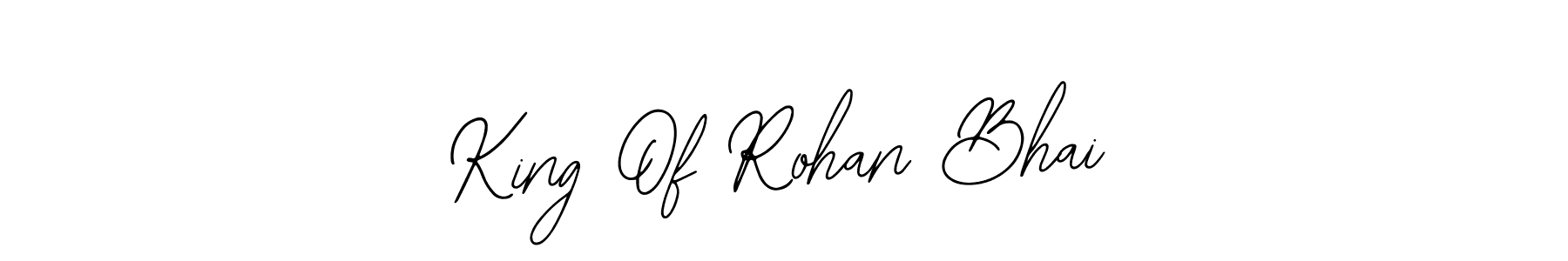 How to Draw King Of Rohan Bhai signature style? Bearetta-2O07w is a latest design signature styles for name King Of Rohan Bhai. King Of Rohan Bhai signature style 12 images and pictures png