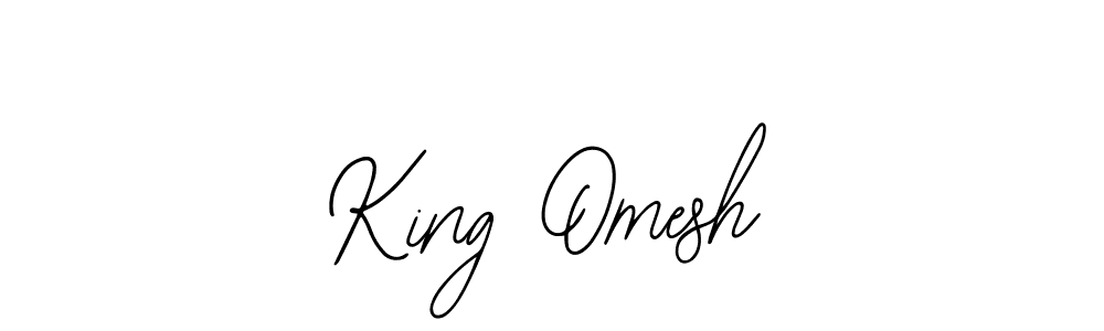 Bearetta-2O07w is a professional signature style that is perfect for those who want to add a touch of class to their signature. It is also a great choice for those who want to make their signature more unique. Get King Omesh name to fancy signature for free. King Omesh signature style 12 images and pictures png
