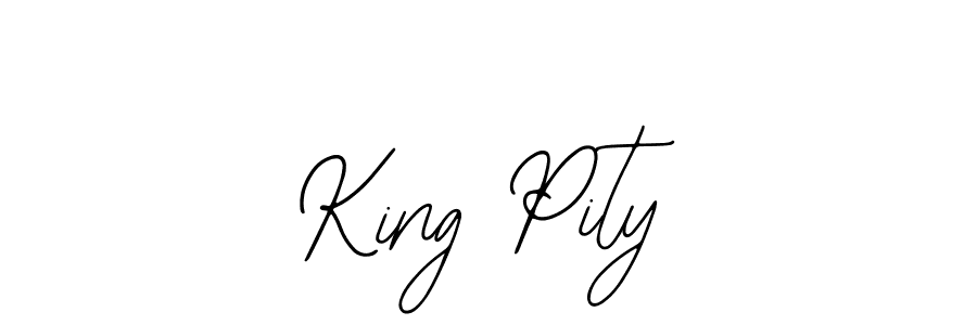 How to Draw King Pity signature style? Bearetta-2O07w is a latest design signature styles for name King Pity. King Pity signature style 12 images and pictures png