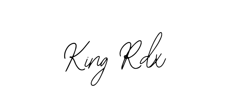The best way (Bearetta-2O07w) to make a short signature is to pick only two or three words in your name. The name King Rdx include a total of six letters. For converting this name. King Rdx signature style 12 images and pictures png