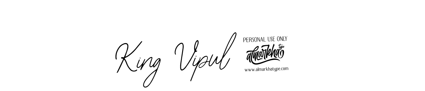 Use a signature maker to create a handwritten signature online. With this signature software, you can design (Bearetta-2O07w) your own signature for name King Vipul 988. King Vipul 988 signature style 12 images and pictures png