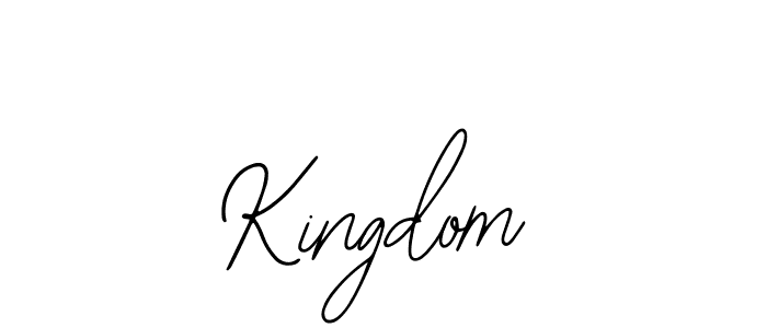 It looks lik you need a new signature style for name Kingdom. Design unique handwritten (Bearetta-2O07w) signature with our free signature maker in just a few clicks. Kingdom signature style 12 images and pictures png