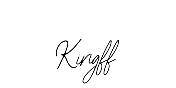 How to Draw Kingff signature style? Bearetta-2O07w is a latest design signature styles for name Kingff. Kingff signature style 12 images and pictures png