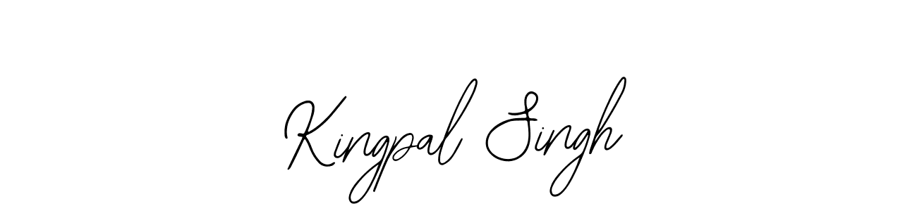 Also You can easily find your signature by using the search form. We will create Kingpal Singh name handwritten signature images for you free of cost using Bearetta-2O07w sign style. Kingpal Singh signature style 12 images and pictures png
