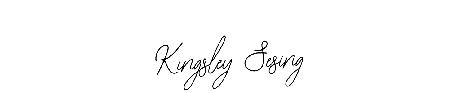 Make a beautiful signature design for name Kingsley Sesing. With this signature (Bearetta-2O07w) style, you can create a handwritten signature for free. Kingsley Sesing signature style 12 images and pictures png