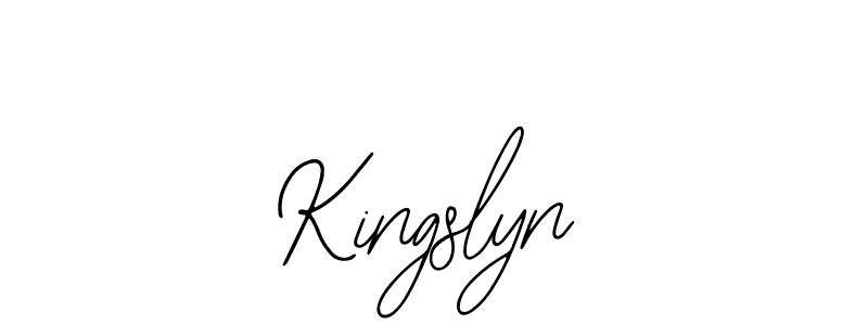 Make a short Kingslyn signature style. Manage your documents anywhere anytime using Bearetta-2O07w. Create and add eSignatures, submit forms, share and send files easily. Kingslyn signature style 12 images and pictures png