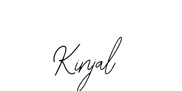 Kinjal stylish signature style. Best Handwritten Sign (Bearetta-2O07w) for my name. Handwritten Signature Collection Ideas for my name Kinjal. Kinjal signature style 12 images and pictures png