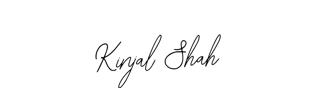 Make a beautiful signature design for name Kinjal Shah. With this signature (Bearetta-2O07w) style, you can create a handwritten signature for free. Kinjal Shah signature style 12 images and pictures png