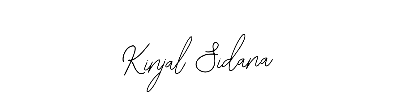 Also we have Kinjal Sidana name is the best signature style. Create professional handwritten signature collection using Bearetta-2O07w autograph style. Kinjal Sidana signature style 12 images and pictures png