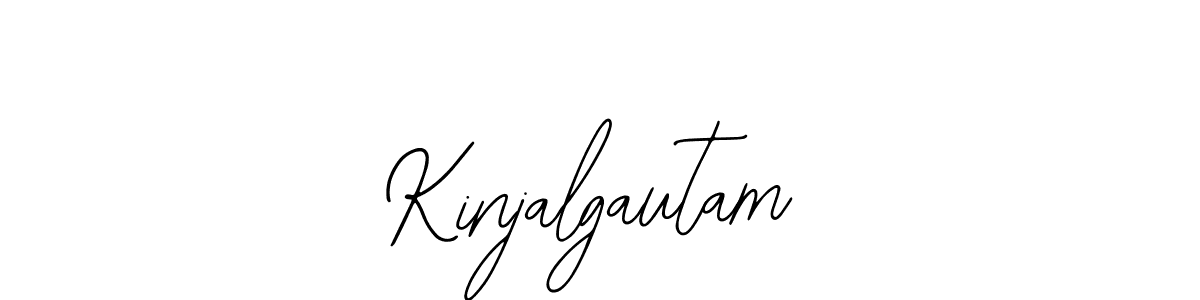 Bearetta-2O07w is a professional signature style that is perfect for those who want to add a touch of class to their signature. It is also a great choice for those who want to make their signature more unique. Get Kinjalgautam name to fancy signature for free. Kinjalgautam signature style 12 images and pictures png