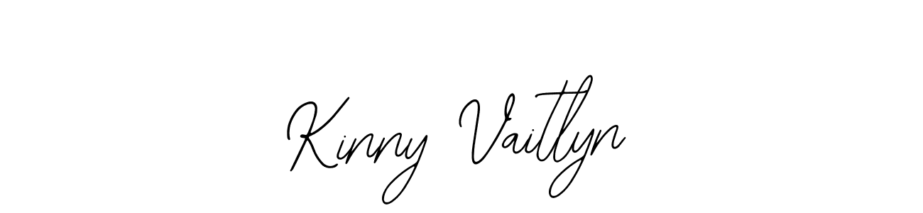 You can use this online signature creator to create a handwritten signature for the name Kinny Vaitlyn. This is the best online autograph maker. Kinny Vaitlyn signature style 12 images and pictures png