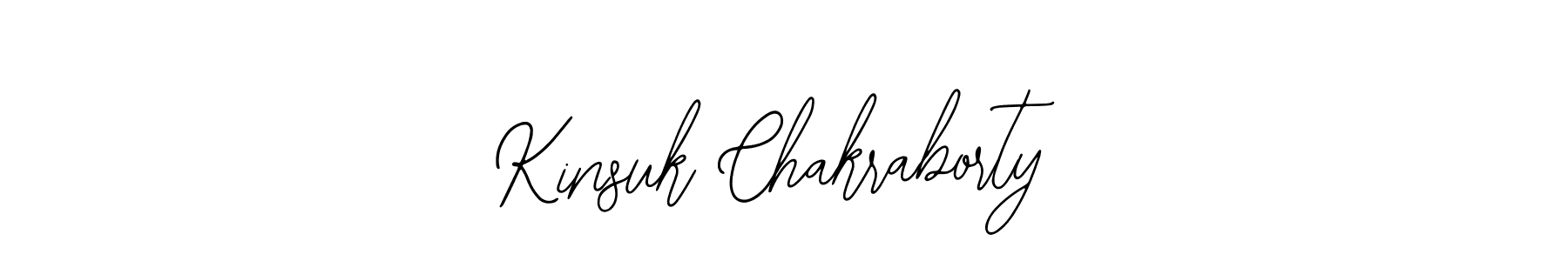 Bearetta-2O07w is a professional signature style that is perfect for those who want to add a touch of class to their signature. It is also a great choice for those who want to make their signature more unique. Get Kinsuk Chakraborty name to fancy signature for free. Kinsuk Chakraborty signature style 12 images and pictures png