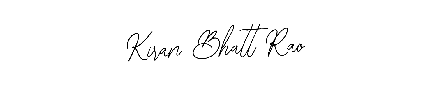 Make a short Kiran Bhatt Rao signature style. Manage your documents anywhere anytime using Bearetta-2O07w. Create and add eSignatures, submit forms, share and send files easily. Kiran Bhatt Rao signature style 12 images and pictures png