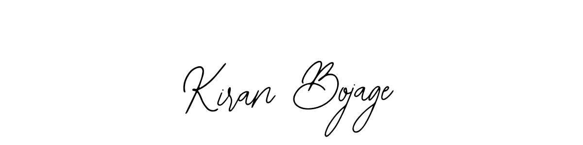 Kiran Bojage stylish signature style. Best Handwritten Sign (Bearetta-2O07w) for my name. Handwritten Signature Collection Ideas for my name Kiran Bojage. Kiran Bojage signature style 12 images and pictures png