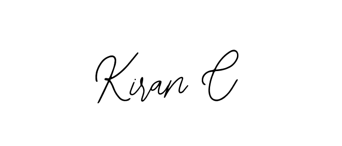 Use a signature maker to create a handwritten signature online. With this signature software, you can design (Bearetta-2O07w) your own signature for name Kiran C. Kiran C signature style 12 images and pictures png