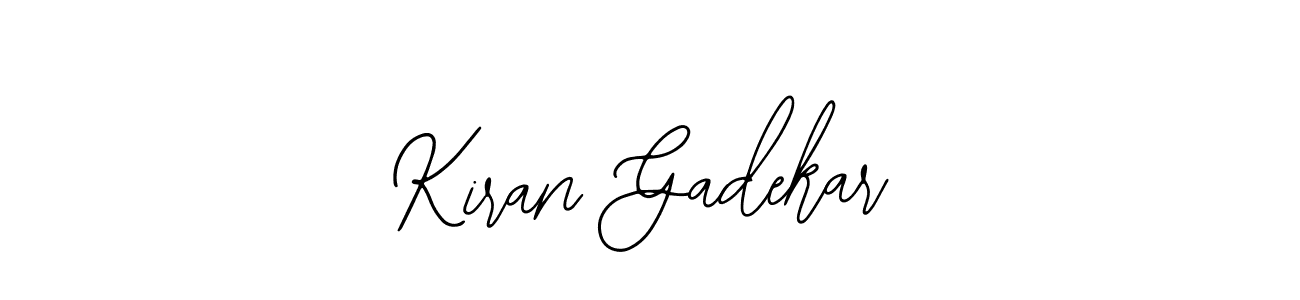 Make a beautiful signature design for name Kiran Gadekar. With this signature (Bearetta-2O07w) style, you can create a handwritten signature for free. Kiran Gadekar signature style 12 images and pictures png